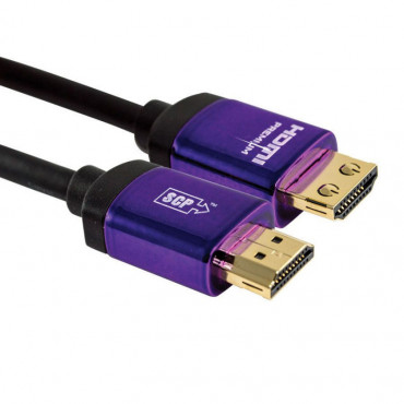 SCP Premium HDMI kaapeli 6,0m 4K60 4:4:4 | Rauman Konttoripalvelu Oy
