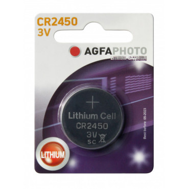 AgfaPhoto CR2450 lithium-nappiparisto 3V | Rauman Konttoripalvelu Oy