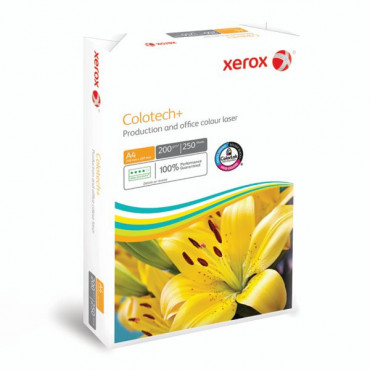 Xerox Colotech+ värikopiopaperi A4 200 g | Rauman Konttoripalvelu Oy