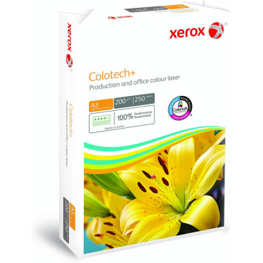 Xerox Colotech+ värikopiopaperi A3 200 g | Rauman Konttoripalvelu Oy