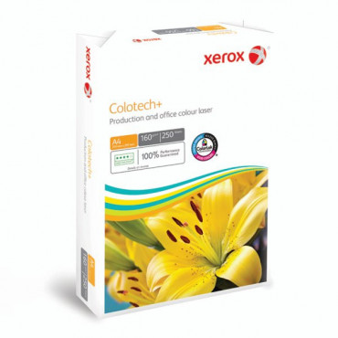 Xerox Colotech+ värikopiopaperi A4 160 g | Rauman Konttoripalvelu Oy
