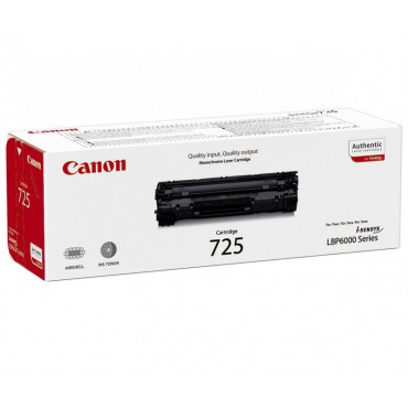 Canon CRG-725 värikasetti musta | Rauman Konttoripalvelu Oy