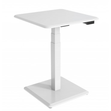 Stoo® Desk Single Compact sähköpöytä 60 x 60 cm valkoinen | Rauman Konttoripalvelu Oy
