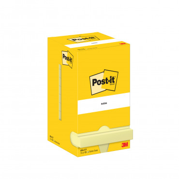 Post-it 654 keltainen viestilappu 76 x 76 mm (12) | Rauman Konttoripalvelu Oy
