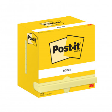 Post-it 655 keltainen viestilappu 76 x 127 mm (12) | Rauman Konttoripalvelu Oy