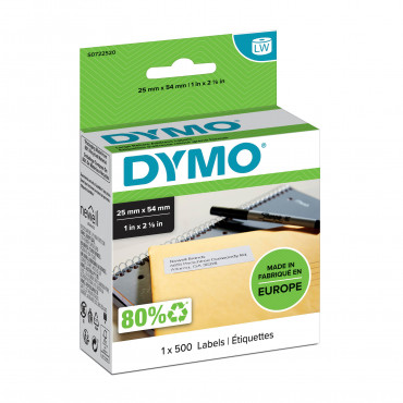 Dymo LabelWriter suuri palautusosoitetarra 54 x 25 mm | Rauman Konttoripalvelu Oy