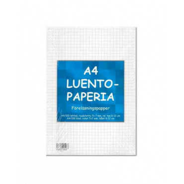 Luentopaperi A4/100 | Rauman Konttoripalvelu Oy
