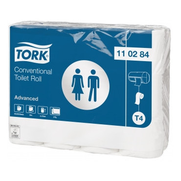 Tork WC-paperi Advanced T4 valkoinen (24) | Rauman Konttoripalvelu Oy