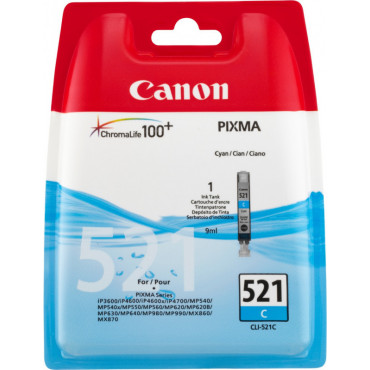 Canon CLI-521c mustepatruuna 9 ml sininen | Rauman Konttoripalvelu Oy
