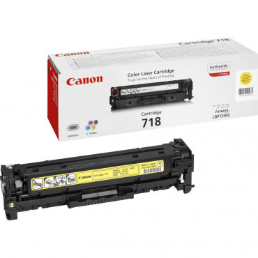 Canon CRG-718Y värikasetti keltainen | Rauman Konttoripalvelu Oy