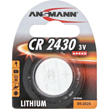 Ansmann CR2430 lithium-nappiparisto 3V | Rauman Konttoripalvelu Oy