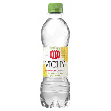 Olvi Vichy Sitruuna & Lime +Mg kivennäisvesi 0,5L KMP | Rauman Konttoripalvelu Oy