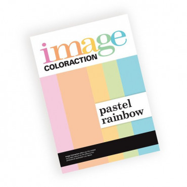 Image Coloraction  A4/80 g  Pastel Rainbow | Rauman Konttoripalvelu Oy