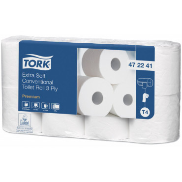 Tork Extra Soft WC-paperi valkoinen (40) | Rauman Konttoripalvelu Oy