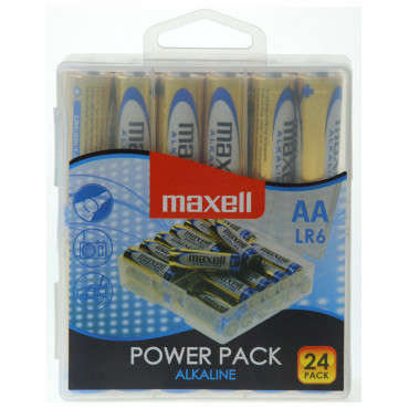Maxell paristo LR06 (AA) 24-pack box | Rauman Konttoripalvelu Oy