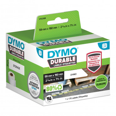 Dymo LabelWriter Durable kestotarrat 59 x 190 mm | Rauman Konttoripalvelu Oy