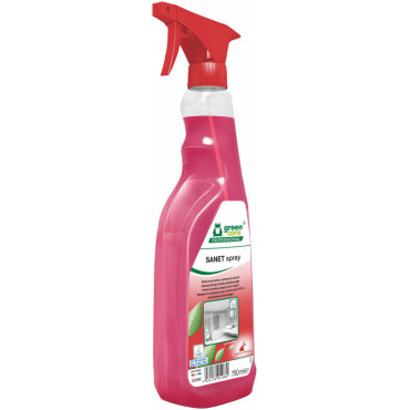 Sanet saniteettipuhidistus spray 750 ml | Rauman Konttoripalvelu Oy