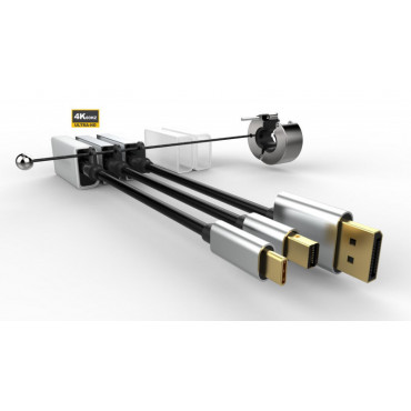 Vivolink Pro HDMI adapterirengas w/Cable 4-osainen | Rauman Konttoripalvelu Oy