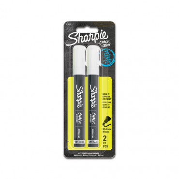 Sharpie Chalk Marker 2-blister valkoinen (2) | Rauman Konttoripalvelu Oy