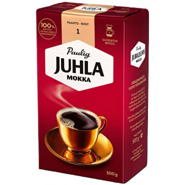 Kahvi Juhla Mokka 500 g suodatinjauhatus | Rauman Konttoripalvelu Oy