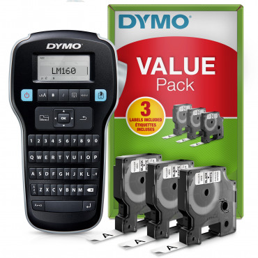 Dymo LabelManager 160 Value pack | Rauman Konttoripalvelu Oy