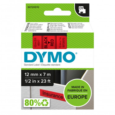 Dymo D1 tarrateippi 12 mm mu/pu | Rauman Konttoripalvelu Oy