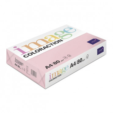 Image Coloraction A4/80g Tropic/Pale Pink | Rauman Konttoripalvelu Oy