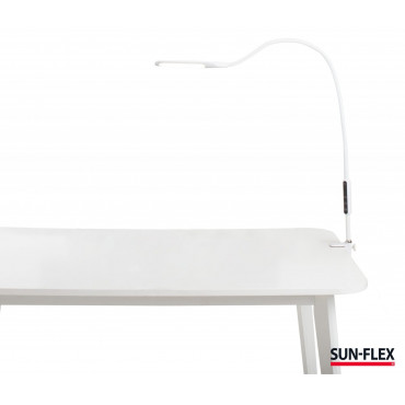 Valaisin Sun-Flex Desklite valkoinen | Rauman Konttoripalvelu Oy