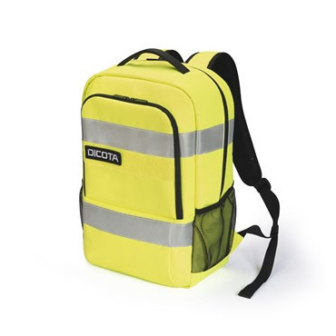 Dicota HI-VIS Base 24 L reppu keltainen | Rauman Konttoripalvelu Oy