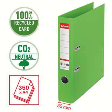 Esselte CO2 neutral mappi No.1 A4 50 mm vihreä | Rauman Konttoripalvelu Oy