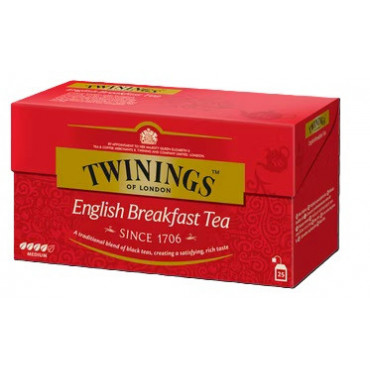 Tee Twinings 25 x 2 g English Breakfast | Rauman Konttoripalvelu Oy