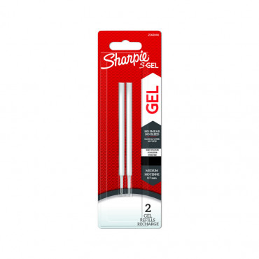 Sharpie S-Gel täyttösäiliö 0.7 musta (2) | Rauman Konttoripalvelu Oy