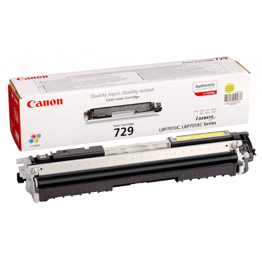 Canon CRG-729Y värikasetti keltainen | Rauman Konttoripalvelu Oy