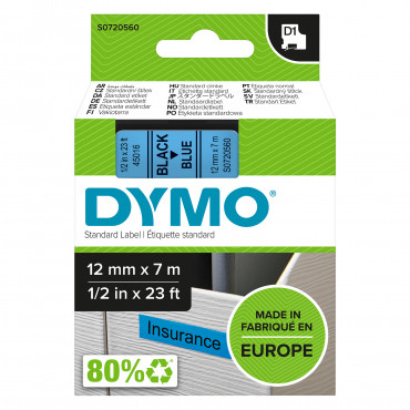 Dymo D1 tarrateippi 12 mm mu/si | Rauman Konttoripalvelu Oy