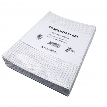 Konseptipaperi A4 7 x 7 mm | Rauman Konttoripalvelu Oy