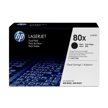 HP CF280X värikasetti musta (2-pack) | Rauman Konttoripalvelu Oy