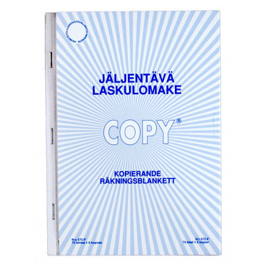 Copy laskulomake A5/100 pysty jäljentävä | Rauman Konttoripalvelu Oy