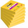 Post-it 654 Super Sticky ultrakeltainen 76 x 76 mm | Rauman Konttoripalvelu Oy