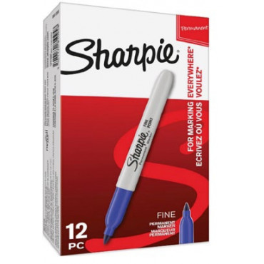 Sharpie huopakynä Fine sininen | Rauman Konttoripalvelu Oy