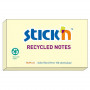 Stick′n viestilappu EKO 76 x 127 mm keltainen | Rauman Konttoripalvelu Oy