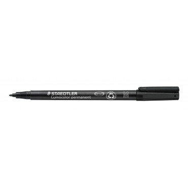 Staedtler Lumocolor M317 musta 1,0 mm | Rauman Konttoripalvelu Oy