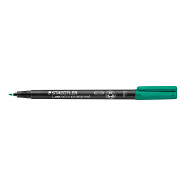 Staedtler Lumocolor F318 vihreä 0,6 mm | Rauman Konttoripalvelu Oy