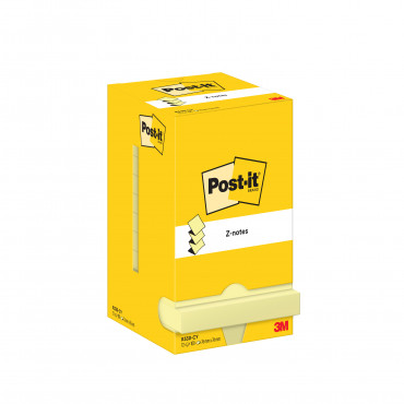 Post-it R330 Z-Note keltainen viestilappu 76 x76 mm (12) | Rauman Konttoripalvelu Oy