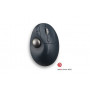 Kensington Pro Fit® Ergo TB550 Trackball pallohiiri musta | Rauman Konttoripalvelu Oy