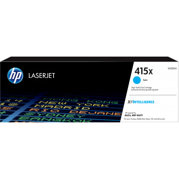 HP 415X Cyan LaserJet Toner Cartridge | Rauman Konttoripalvelu Oy