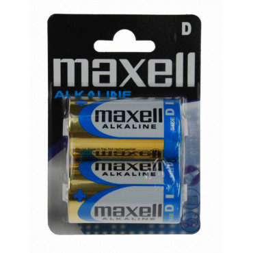 Maxell paristo LR-20 (D) 2-pack | Rauman Konttoripalvelu Oy