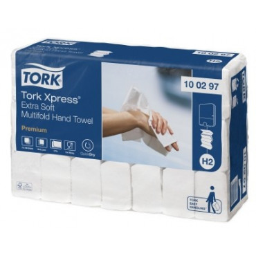 Tork Xpress Extra Soft ketjutaitettu käsipyyhe H2 | Rauman Konttoripalvelu Oy