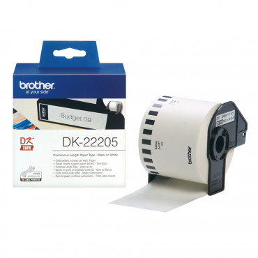 Brother DK-tarrarulla 62 mm x 30,5 m Brother DK-tarrarulla 62 mm x 30,5 m | Rauman Konttoripalvelu Oy