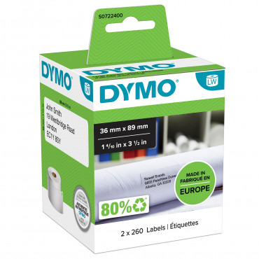 Dymo LabelWriter suuret osoitetarrat 89 x 36 mm (2) Dymo LabelWriter suuret osoitetarrat 89 x 36 mm (2) | Rauman Konttoripalvelu Oy