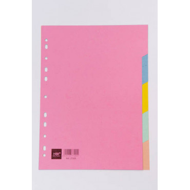 Kartonkirekisteri 5-os. A4 värillinen Kartonkirekisteri 5-os. A4 värillinen | Rauman Konttoripalvelu Oy